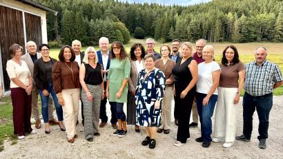 Bild: Marie Ehras
Landrat und Klinikleitung luden die Jubilare und Ruheständler der Krankenhäuser des Landkreises Amberg-Sulzbach zu einem gemeinsamen Abendessen ein.