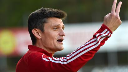 Archivbild: Gerhard Büttner
SC-Trainer Benjamin Urban sieht auch in Burglengenfeld gute Chancen.