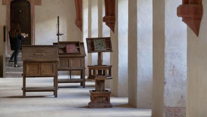 Bild: Boris Roessler/dpa
Teile des Films „Der Name der Rose“ wurden vor 40 Jahren im Kloster gedreht.