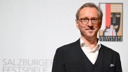Bild: Barbara Gindl/APA/dpa
Der neue Intendant will das Gespräch mit Mitarbeitern und Publikum suchen.