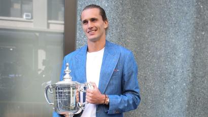 Bild: Dan Herrick/ZUMA Press Wire/dpa
Nur eine Woche nach seinem US-Open-Sieg spielt Alexander Zverev schon wieder Davis Cup. (Archivbild)