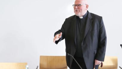 Bild: Daniel Löb/dpa
Reinhard Marx wurde vor 30 Jahren zum Bischof geweiht. (Archivbild)