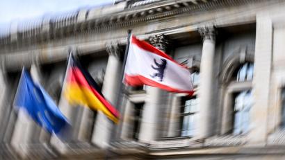 Bild: Britta Pedersen/dpa
Das Zentrum der Macht in Berlin: das Abgeordnetenhaus. (Archivbild)
