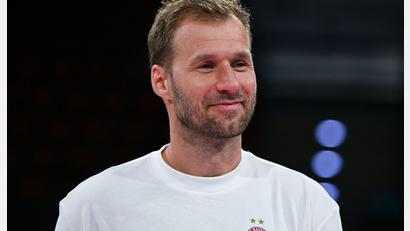 Bild: Sven Hoppe/dpa
Anton Gavel leitet nun Bayerns Basketballer an. (Archivbild)