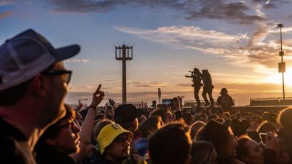 Bild: Thomas Frey/dpa
Dem Veranstalter zufolge werden die Top-Acts immer teurer. (Archivbild)