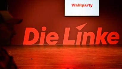 Bild: Sebastian Gollnow/dpa
Ein bekanntes Clan-Mitglied war am Abend auf einer Wahlparty der Linken. (Symbolbild)