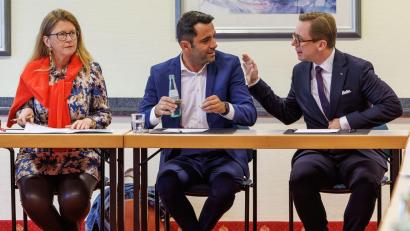 Bild: Jens Büttner/dpa
Bei der Landtagswahl in Mecklenburg-Vorpommern hat die CDU die Fünf-Prozent-Hürde nicht erreicht.