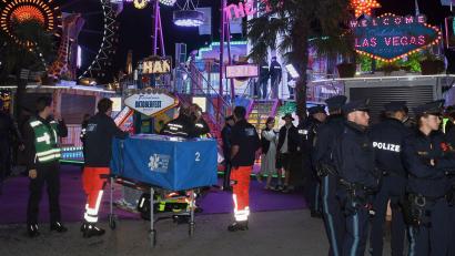 Bild: Felix Hörhager/dpa
Schwerer Unfall zum Wochenbeginn auf der Wiesn.