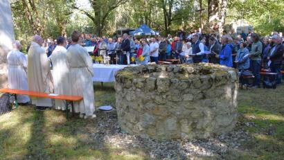 Bild: Paul Böhm
Gut 350 Ehemalige und Helfer zählte man heuer beim Heimattreffen in Pielenhofen im Truppenübungsplatz Hohenfels. Vor 75 Jahren, im Spätsommer des Jahres 1951, hatte die Räumung begonnen.