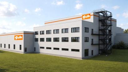 Bild: Andreas Kowal
Eine von Architekt Andreas Kowal bereitgestellte Grafik zeigt die geplante Werkserweiterung am Trolli-Standort in Neunburg vorm Wald.