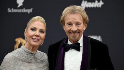 Bild: Felix Hörhager/dpa
Hatten auf dem Oktoberfest nur Lob füreinander übrig: Thomas Gottschalk und seine Frau Karina. (Archivbild)