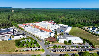 Bild: Höhbauer GmbH
Das Firmengelände der Höhbauer GmbH in Luhe-Wildenau: Das Unternehmen hat am Dienstag einen Insolvenzantrag gestellt.