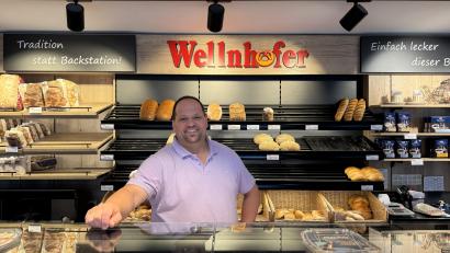 Bild: Stefanie Tretter
Sebastian Wellnhofer führt die Bäckerei in vierter Generation.