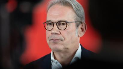 Bild: Michael Reichel/dpa
Georg Maier möchte sich vom Amt des Landesvorsitzenden der SPD zurückziehen, aber nicht aus der Politik, wie er betonte. (Archivbild)