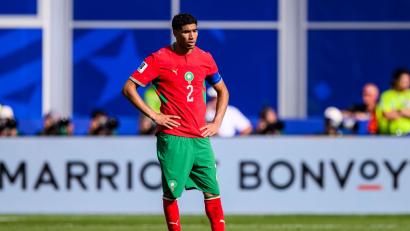 Bild: Tom Weller/dpa
Achraf Hakimi muss wegen eines Vergewaltigungsvorwurfes vor Gericht. (Archivbild)