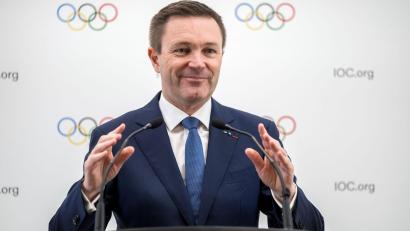 Bild: Fabrice Coffrini/Pool AFP/dpa
Radsport: Weltverbands-Präsdent David Lappartient konnte nicht alle Vorhaben umsetzen. (Archivbild)