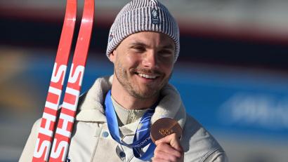 Bild: Hendrik Schmidt/dpa
Jacquelin wechselt vom Biathlon in den Radsport. (Archivbild)