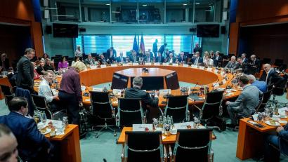 Bild: Kay Nietfeld/dpa
Turnusgemäß hätte Sachsen-Anhalt im Oktober den Vorsitz der Ministerpräsidentenkonferenz übernommen. (Symbolbild)
