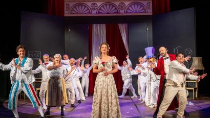 Bild: Ray Behringer
Ensemble des Musiktheaters Harz in „Il Barbiere di Siviglia“.