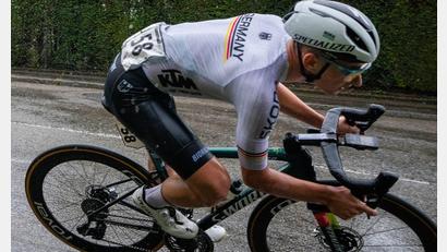 Bild: Peter Dejong/AP/dpa
Paul Fietzke gehörte zum deutschen U23-Team in Montreal, belegte Rang 42. (Archivbild)