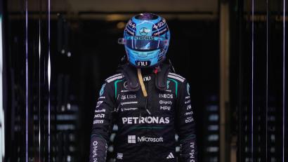 Bild: Pavel Bednyakov/AP/dpa
George Russell erhöht den Druck auf seinen Mercedes-Teamkollegen.