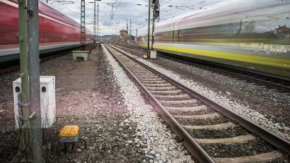 Symbolbild: Bundespolizei
Ein Mann betätigt im Zug die Notverriegelung und bringt den Bahnverkehr bei Sulzbach-Rosenberg zum Stillstand.