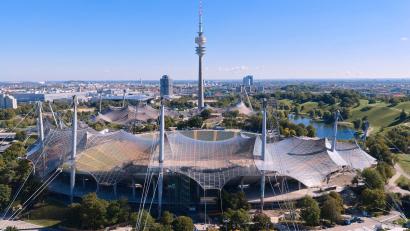 Bild: Sven Hoppe/dpa
Wird schon jetzt zukunftsfit gemacht - aber reicht das? Das Münchner Olympiastadion.
