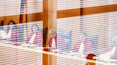Bild: Uli Deck/dpa
Das Gericht feiert am Montag seinen 75. Geburtstag. (Archivbild)