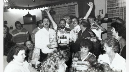 Bild: Archiv SKC Hard
Bei den Heimspielen des SKC Hard herrschte immer eine ausgelassene Stimmung.