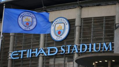 Bild: Lindsey Parnaby/dpa
Der Skandal um Man City erschüttert den englischen Fußball. (Archivbild)