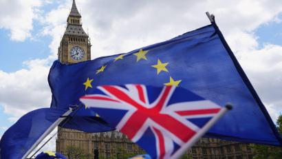 Bild: Kirsty Wigglesworth/AP/dpa
Wie realistisch ist ein Wiedereintritt der Briten in die EU? (Archivbild)