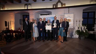 Bild: Christian Blaschka
Der Förderverein Schloss Burgtreswitz hat den Heimatpreis erhalten.