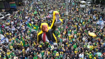 Bild: Andre Penner/AP/dpa
Brasiliens Generalanwalt Jorge Messias hat vor einer Einmischung der USA in die brasilianischen Institutionen gewarnt. (Archivbild)