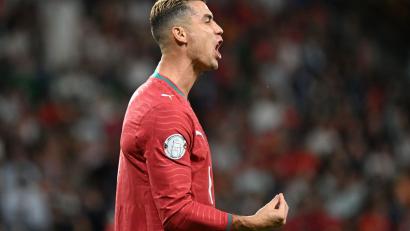Bild: Zed Jameson/PA Wire/dpa
Portugals Superstar Cristiano Ronaldo. (Archivbild)