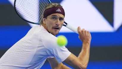 Bild: Ng Han Guan/AP/dpa
Alexander Zverev bleibt in der Erfolgsspur.