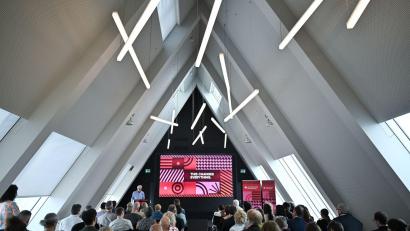 Bild: Florian Wiegand/dpa
Was bringt die Buchmesse 2026? Bei der Vorschau-Pressekonferenz gab es Details.