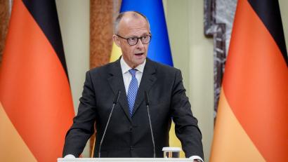 Bild: Kay Nietfeld/dpa
Es geht bei der Ukraine-Reise des Kanzlers nicht nur um Außenpolitik.