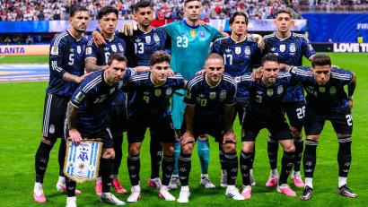 Bild: Tom Weller/dpa
Das Länderspiel von Argentinien gegen Burkina Faso geriet zu einer Farce. (Archivbild)