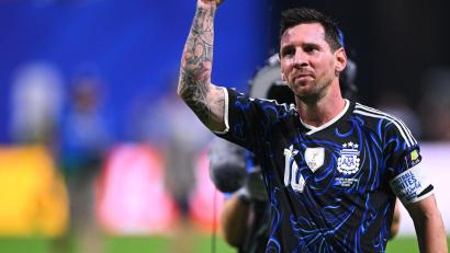 Bild: Tom Weller/dpa
207 Mal spielte er bereits für Argentinien. Nun wird es das letzte Mal sein. (Archivbild)