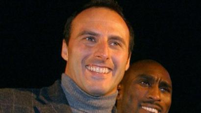 Bild: Stefan Rousseau/PA Wire/dpa
Ex-Fußballprofi Ramon Vega will Gianni Infantino herausfordern. (Archivbild)