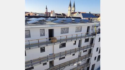 Bild: exb
Das Bauprojekt Herzog1 steht kurz vor der Fertigstellung.