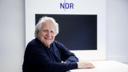 Bild: Christian Charisius/dpa
Urban arbeitete schon als Student beim NDR. (Archivbild)