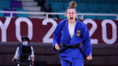 Bild: Jan Woitas/dpa
Giovanna Scoccimarro hat bei der Judo-WM in Aserbaidschan Bronze gewonnen. (Archivbild)
