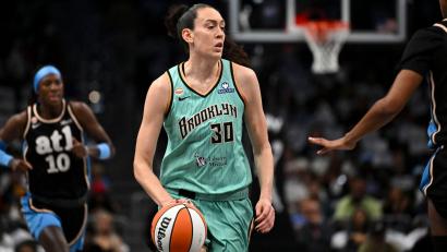 Bild: Daniel Varnado/AP/dpa
35 Punkte von Brianna Stewart reichten nicht in Atlanta.