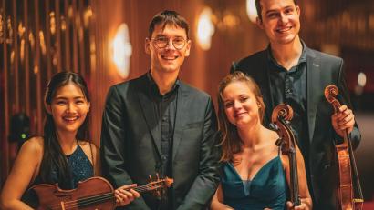 Bild: Aaron Bunker
Confringo Klavierquartett