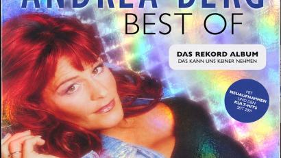 Bild: Bergrecords GmbH/dpa
Das Cover des neuen Albums von Schlagersängerin Andrea Berg mit dem Titel: „Best Of – Das Rekord Album: Das kann uns keiner nehmen“.