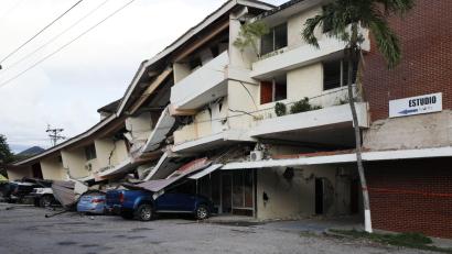 Bild: Daniel Gonzalez/XinHua/dpa
Bei dem Erdbeben in Panama wurden nach ersten Erkenntnissen rund 400 Gebäude beschädigt.