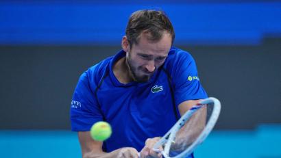 Bild: Achmad Ibrahim/AP/dpa
Daniil Medwedew gewann gegen Jan-Lennard Struff. (Archivbild)