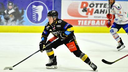 Archivbild: Hubert Ziegler
Der US-Amerikaner Cooper Fensterstock ist einer von drei Spielern ohne deutschen Pass beim Eishockey-Bayernligisten ERSC Amberg.