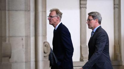 Bild: Bernd von Jutrczenka/dpa
Scheuer steht seit September wegen des Vorwurfs einer Falschaussage im Zusammenhang mit der gescheiterten Pkw-Maut vor Gericht. (Archivbild)